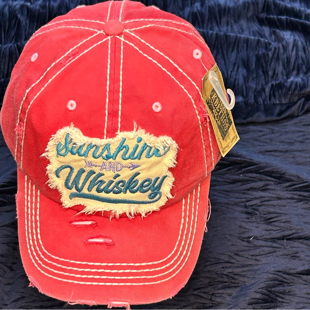 “Sunshine and Whiskey” hat. NEW!!!